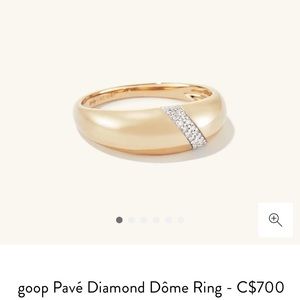 Mejuri Pavé Diamond Dôme Ring